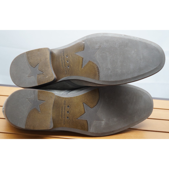 John Varvatos Gray Suede Chukka Boots